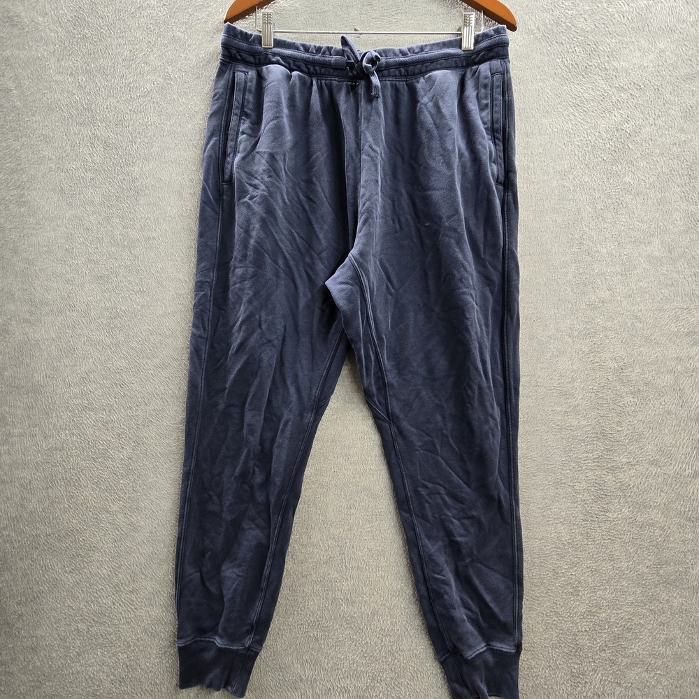 Gymshark Men Pants L Navy Blue Sweatpants Jogger 23" Inseam